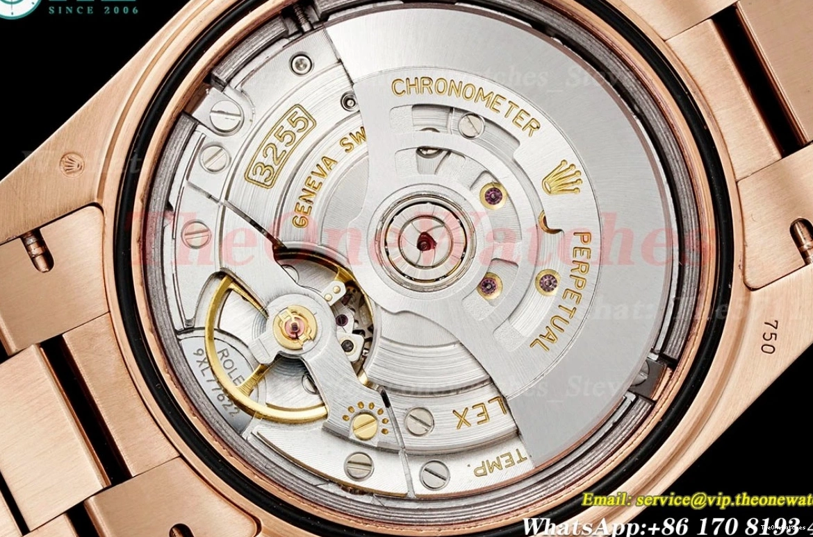 DayDate 228235 40mm VR3255(Gain Rmn RG RG KF Black Weight) 0126